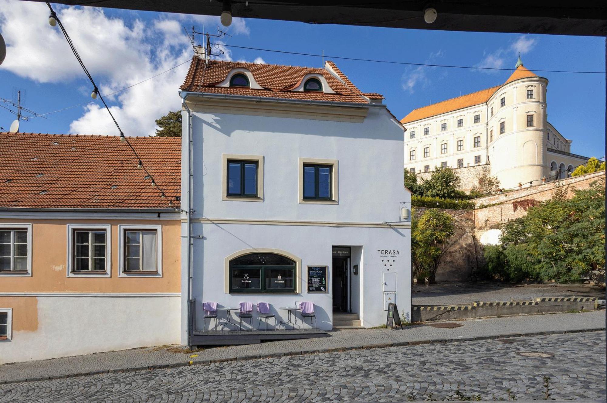 Penzion Terasa Cibulka Mikulov Exterior photo